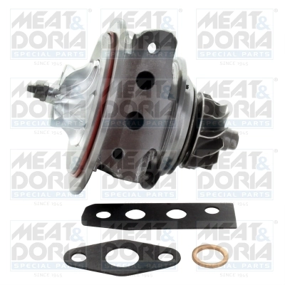 Core assembly, turbocharger